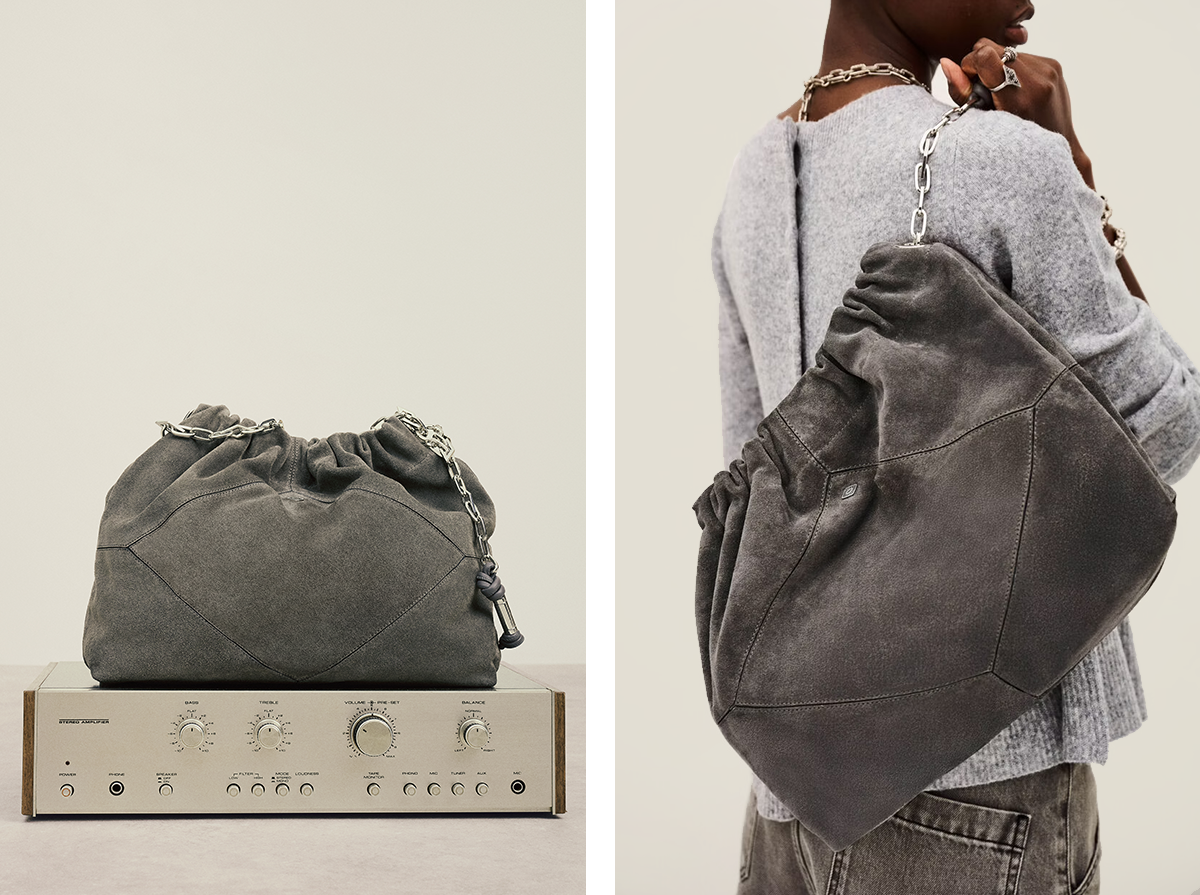 Grey june tote 